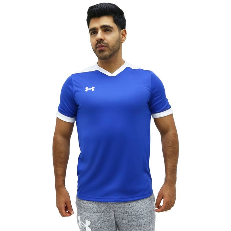 ADIDAS - CAMISILLA MAQUINA 3.0 J RUNNING AZUL UNDER ARMOUR