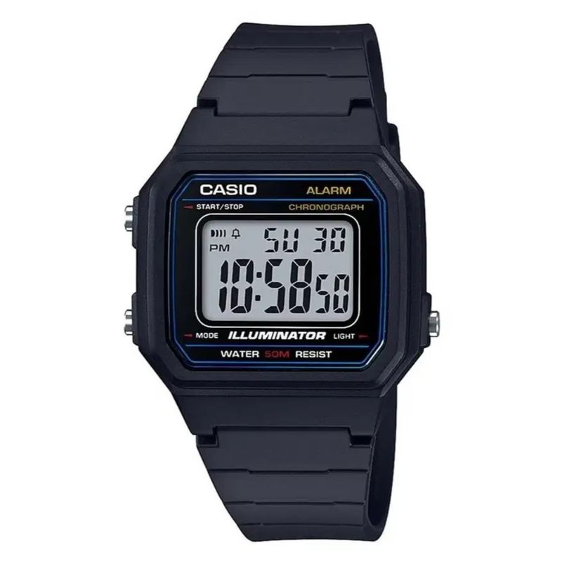 CASIO - Reloj Casio Modelo W-217H-1A Diseño Deportivo