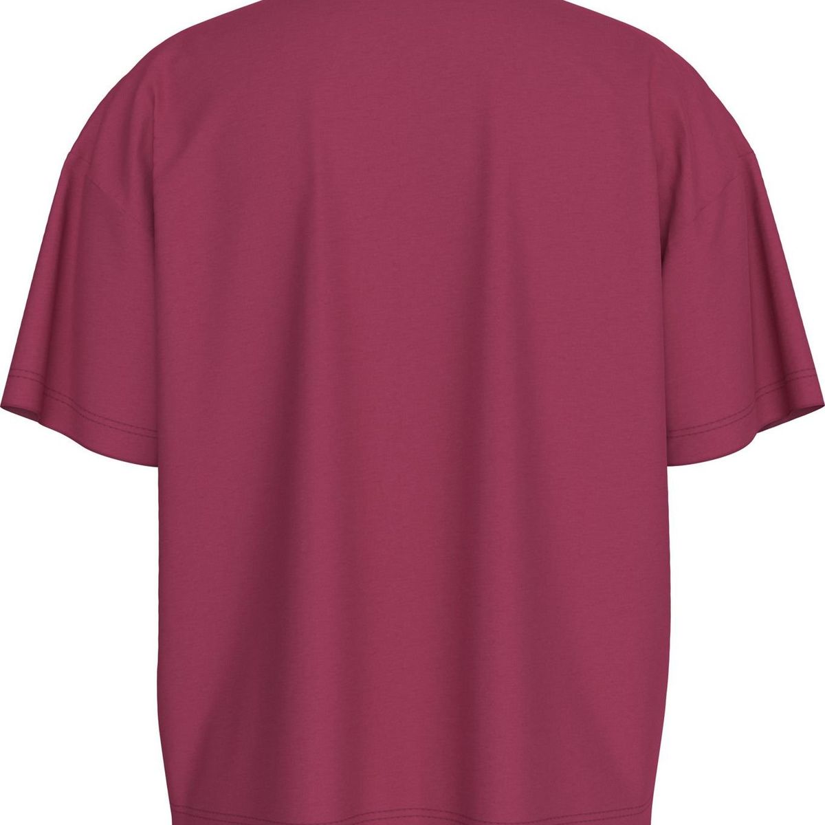 CALVIN KLEIN - Camiseta Niña Morado Boxy De Algodón Calvin Klein