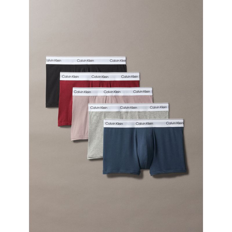 CALVIN KLEIN - Pack De 5 Boxer Trunk - Modern Cotton Holiday Calvin Klein