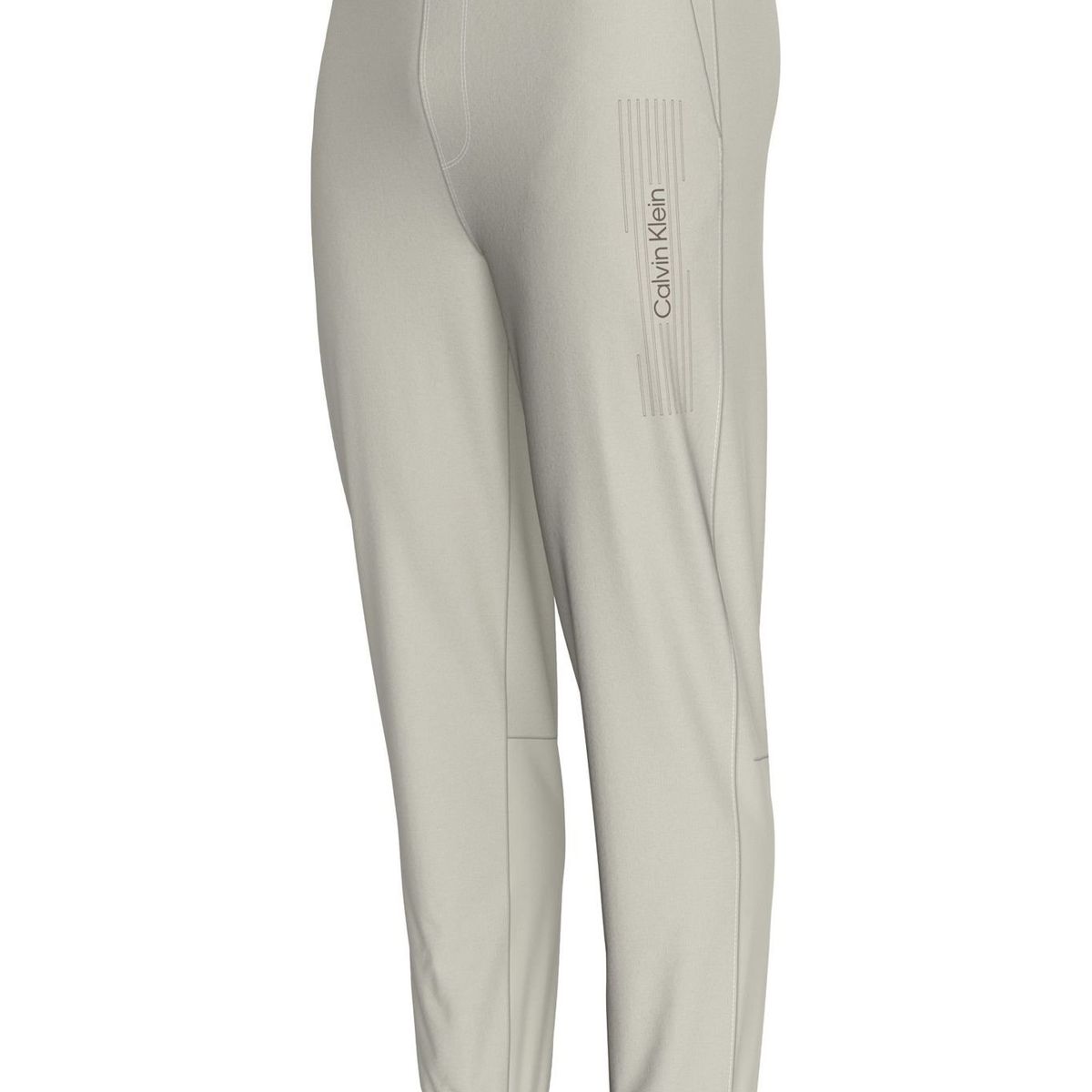 CALVIN KLEIN - Jogger Beige Con Logo Para Hombre Calvin Klein