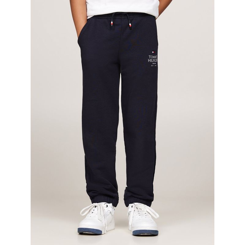 TOMMY HILFIGER - Joggers Azul Niño Azul Con Logo Gráfico Tommy Hilfiger