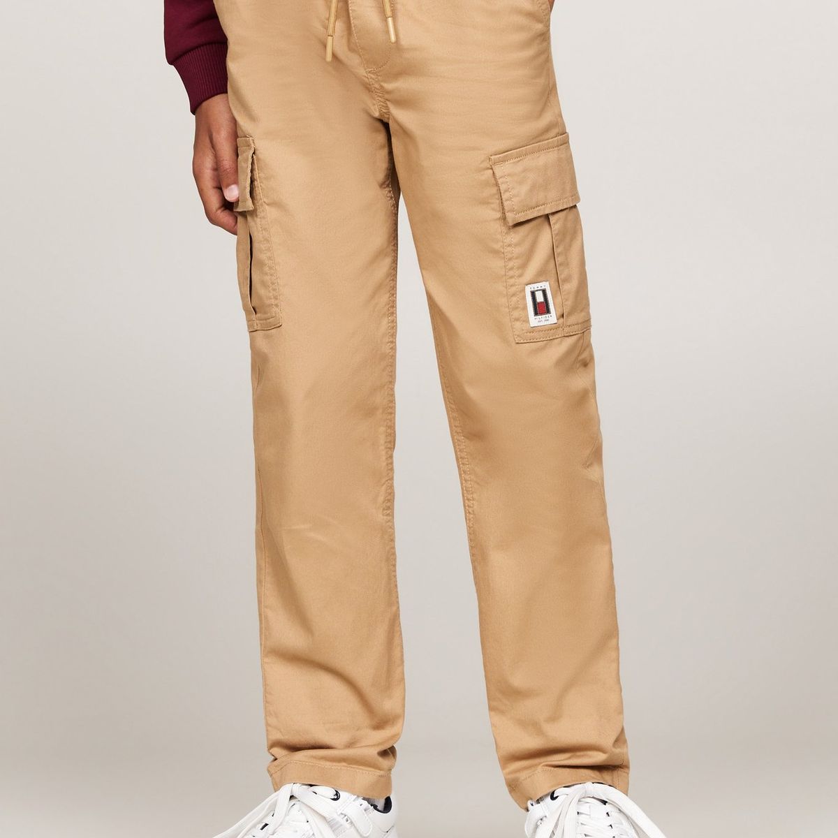 TOMMY HILFIGER - Pantalón Niño Beige Cargo Pull On Tommy Hilfiger