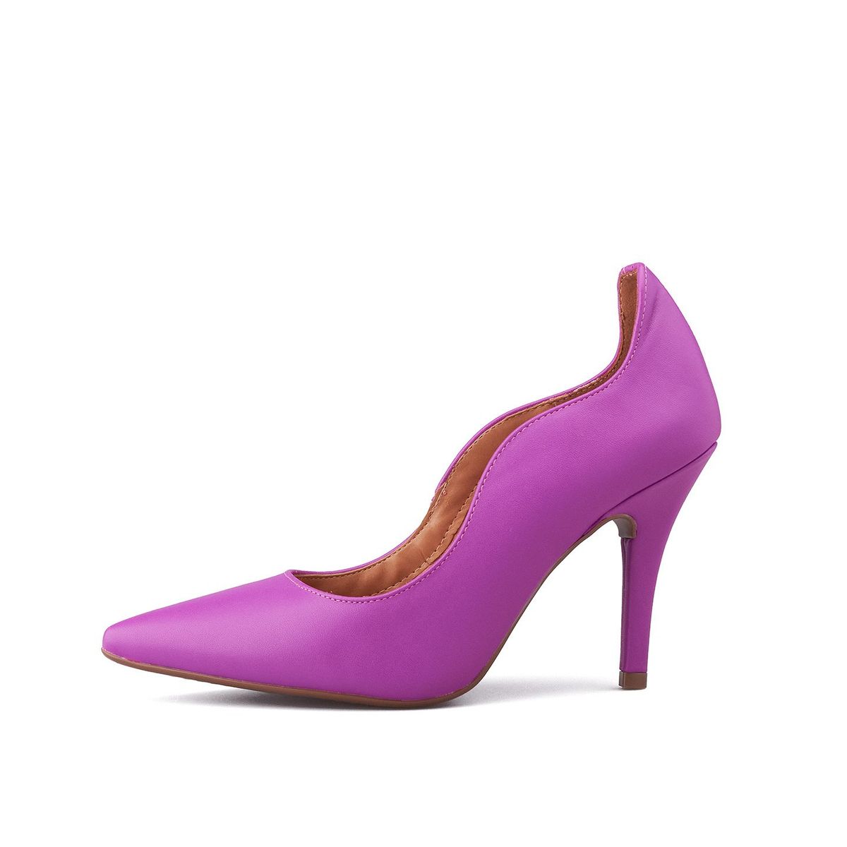 VIZZANO - Tacón Alto Morado Onda Vizzano