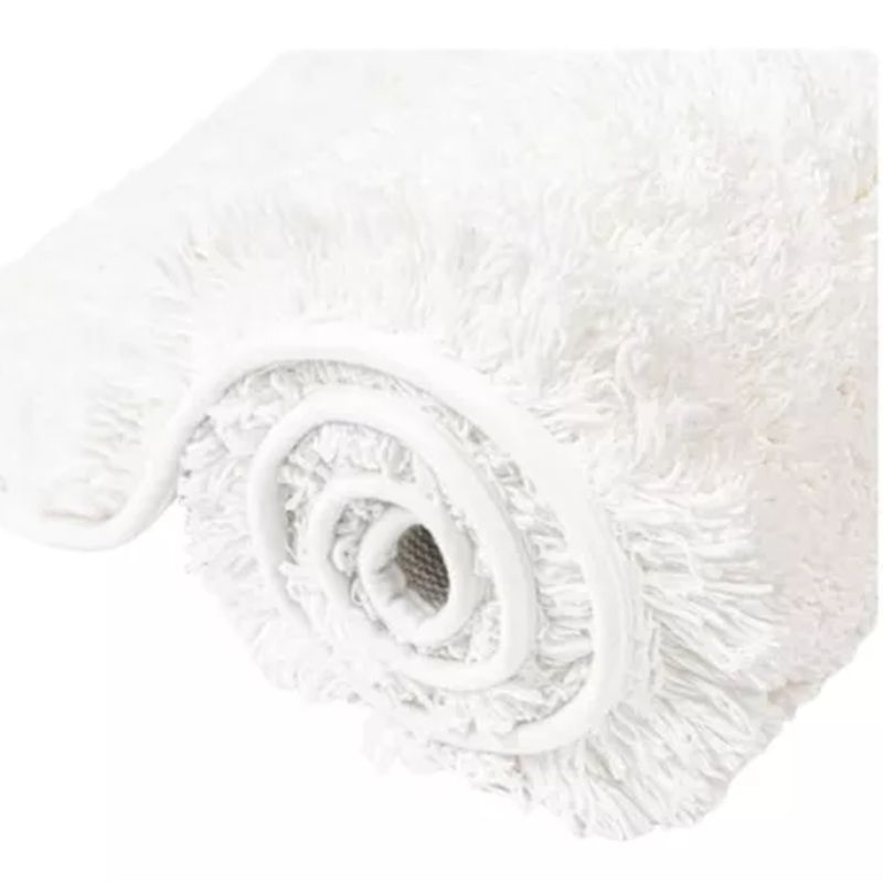 GENERICO - Alfombra De Baño Blanca Súper Absorbente Lavable
