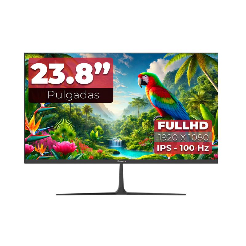 JANUS - Monitor 24 IPS Full HD  100Hz  HDMI + VGA + Altavoces