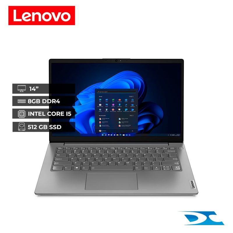LENOVO - Portátil Lenovo V14 G4 IRU  Intel Core I5 13420H/ Ram  8GB/ 512GB SSD/ 14" / Free