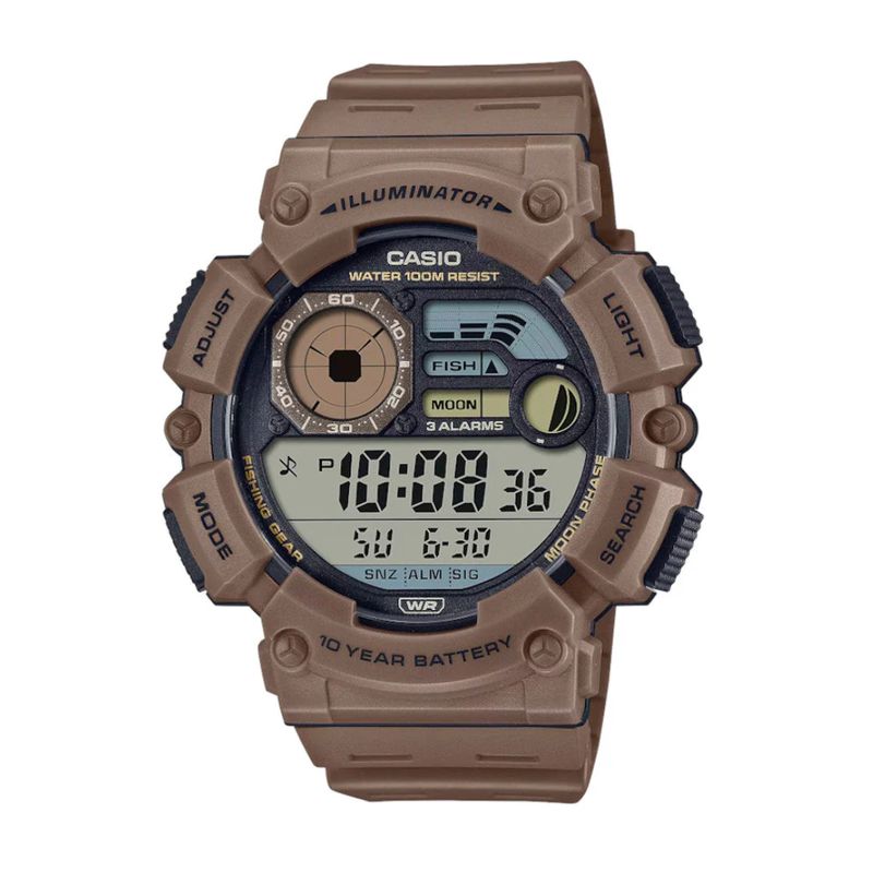 CASIO - Reloj Casio ws-1500h-5avdf Original Deportivo Caballero - Marron