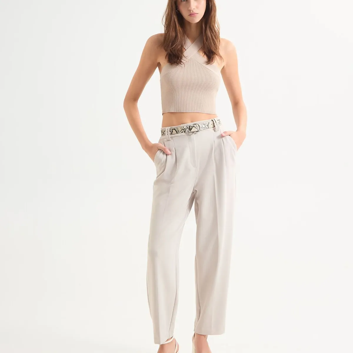 SEVEN SEVEN - Pantalon Para Mujer  Color Beige Marca Seven Seven #28071836