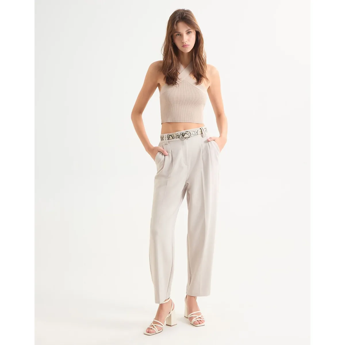 SEVEN SEVEN - Pantalon Para Mujer  Color Beige Marca Seven Seven #28071836