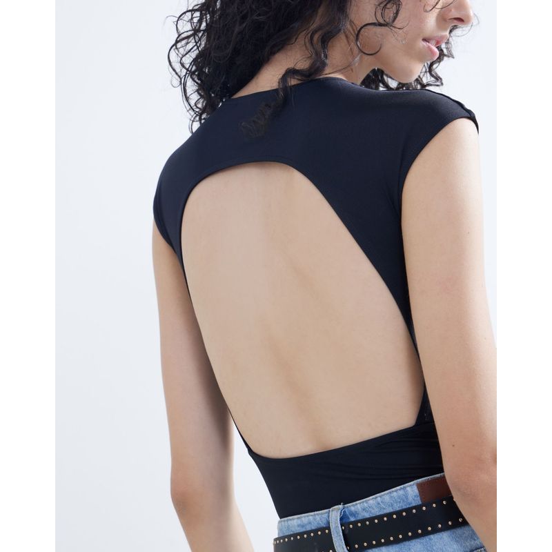 SEVEN SEVEN - Camiseta Para Mujer M/S Seven Color Negro #28095776