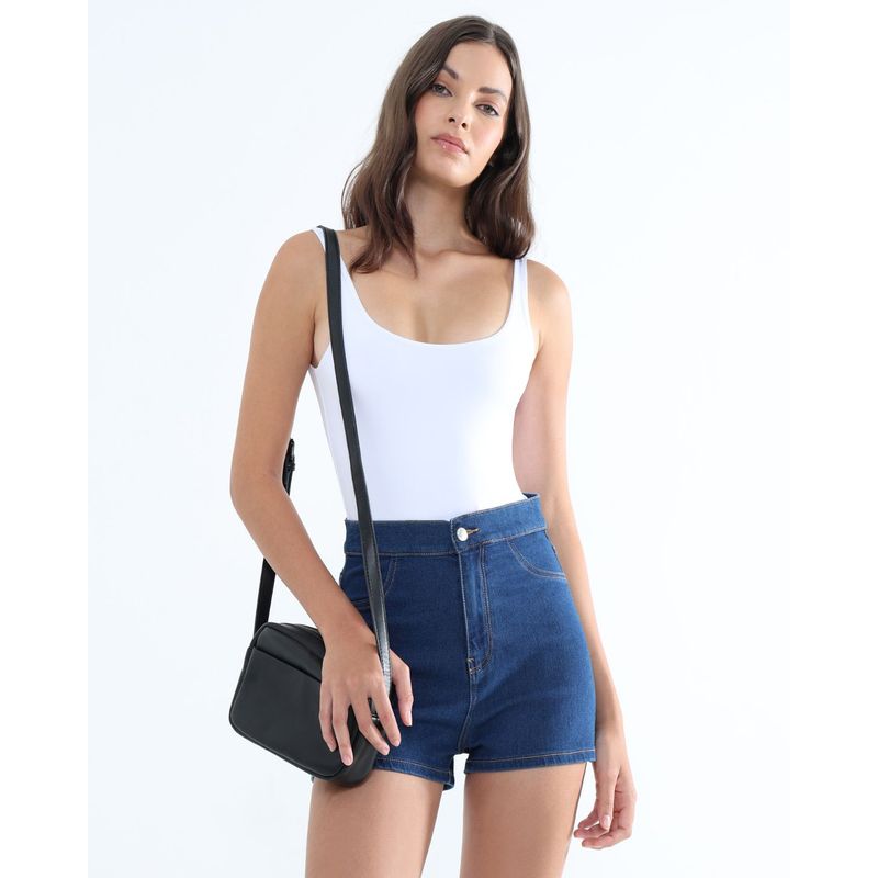 SEVEN SEVEN - Camiseta Para Mujer Manga Sisa Color Blanco Marca Seven Seven #28096058