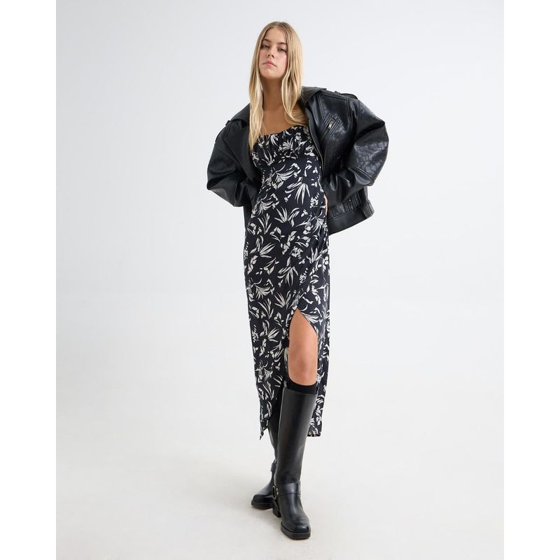 SEVEN SEVEN - Vestido Para Mujer Manga Sisa Color Negro Marca Seven Seven #28171363