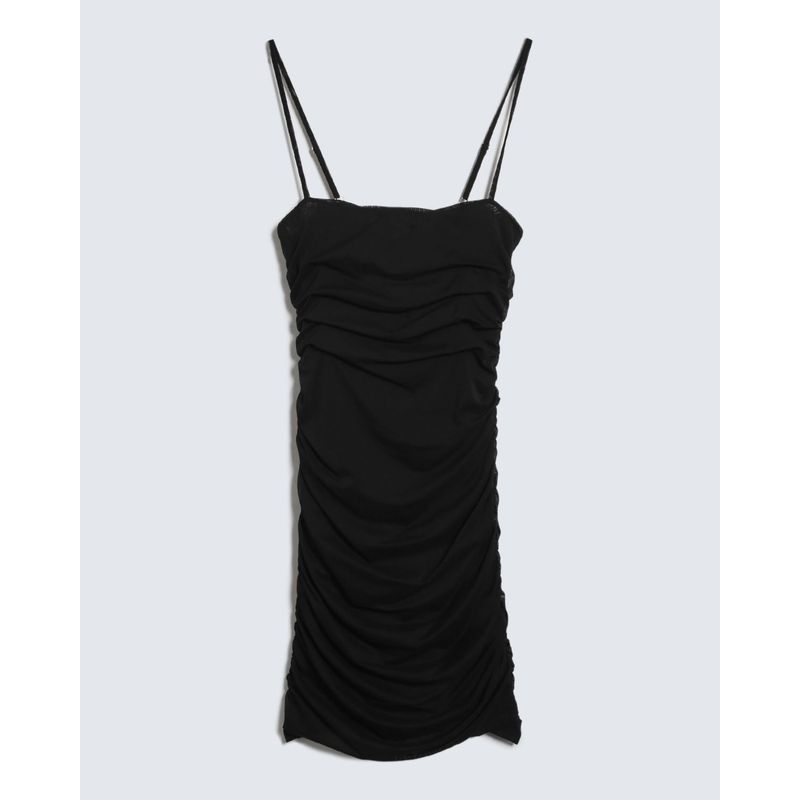 SEVEN SEVEN - Vestido Para Mujer Manga Sisa Color Negro Marca Seven Seven #28171348