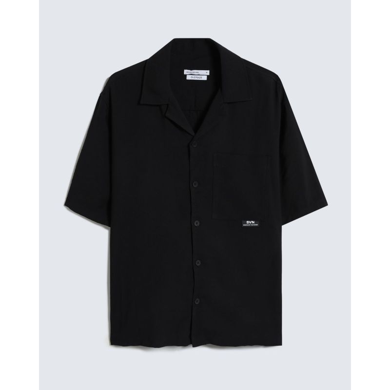 SEVEN SEVEN - Camisa Para Hombre Manga Corta  Color Negro Marca Seven Seven #45012047