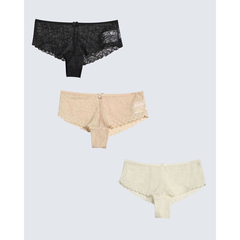 SEVEN SEVEN - Panty Para Mujer Hipster Color Crudo Marca Seven Seven #28800097
