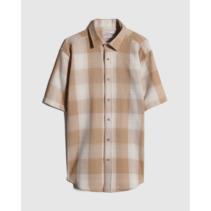 SEVEN SEVEN - Camisa De Hombre  Color Café Marca Seven Seven #45012059