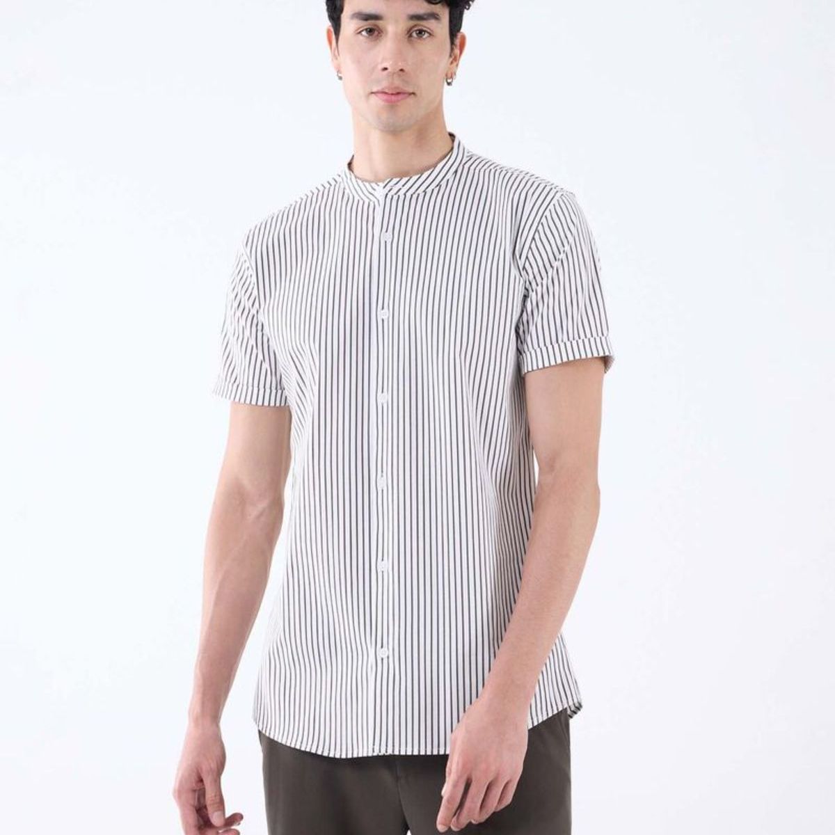 SEVEN SEVEN - Camisa De Hombre  Color Blanco Marca Seven Seven #45012070