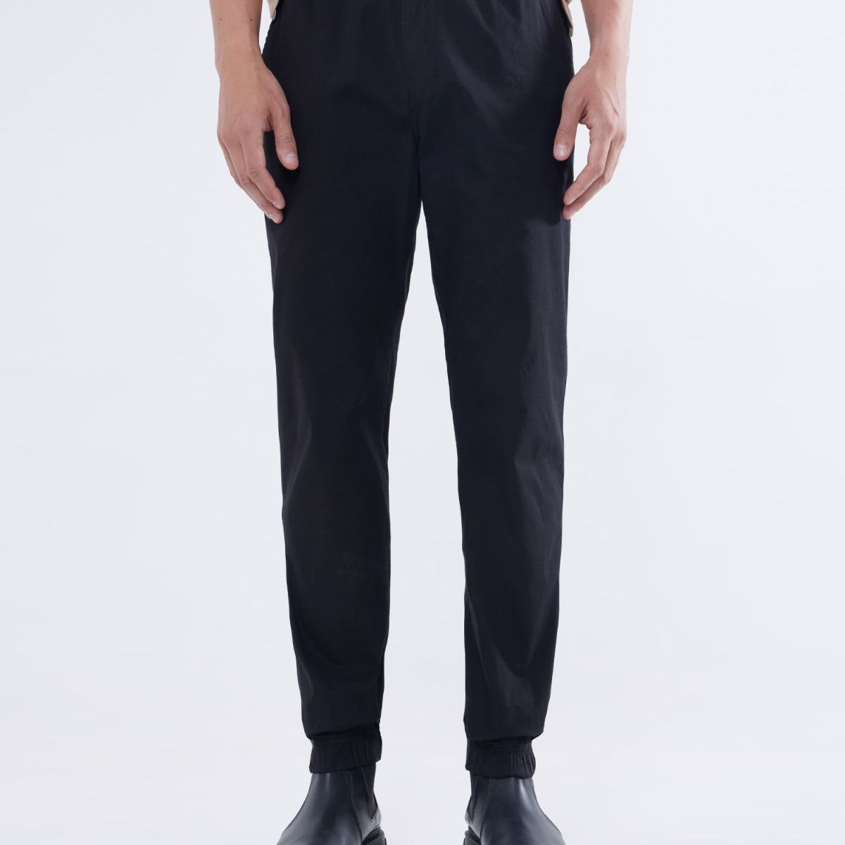 SEVEN SEVEN - Jogger Casual Básico  Para Hombre Negro Seven Seven