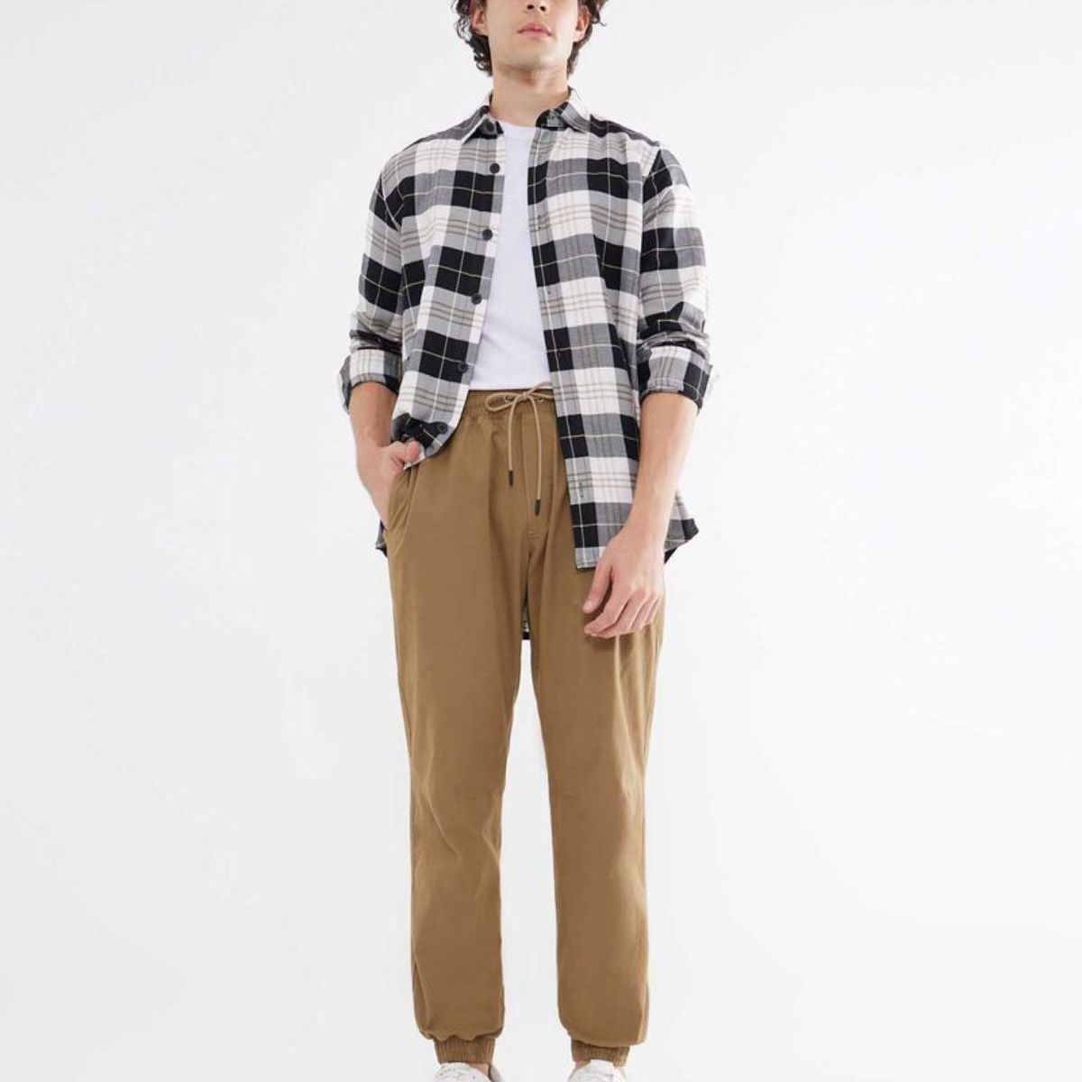 SEVEN SEVEN - Pantalon Para Hombre Jogger Color Camel Marca Seven Seven #45071036