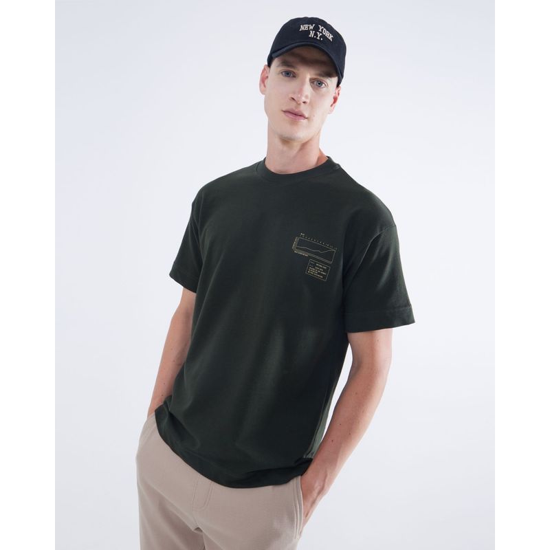 SEVEN SEVEN - Camiseta De Hombre M/C Marca Seven En Color Verde #45092566