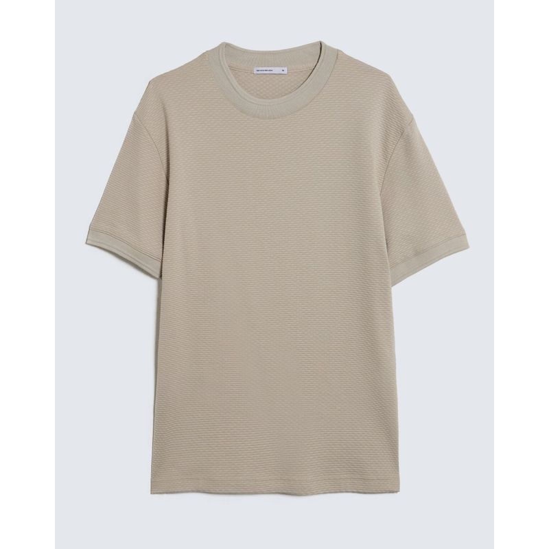 SEVEN SEVEN - Camiseta Para Hombre Manga Corta Color Beige Marca Seven Seven #45092537