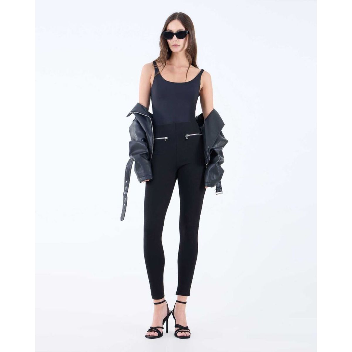 SEVEN SEVEN - Leggins Para Mujer Largo Color Negro Marca Seven Seven #28230605