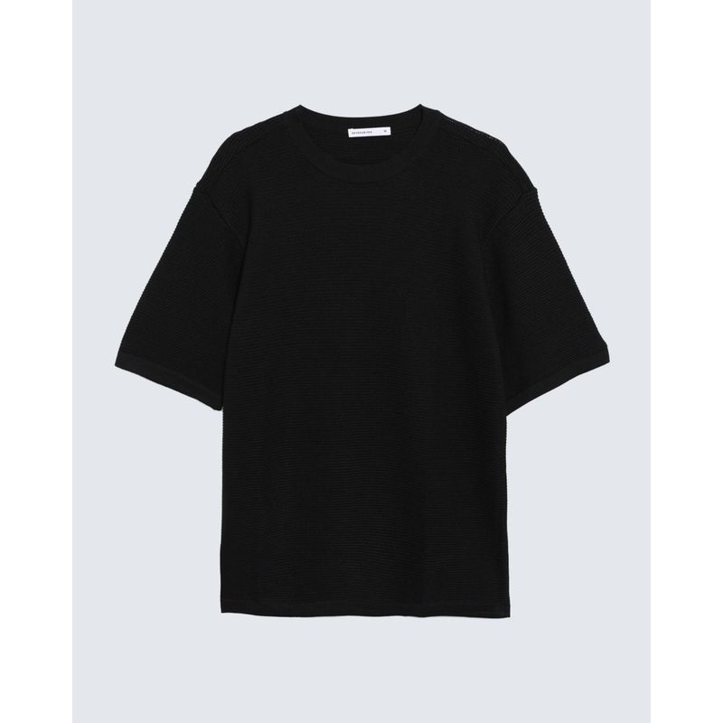 SEVEN SEVEN - Camiseta Para Hombre Manga Corta Color Negro Marca Seven Seven #45092604