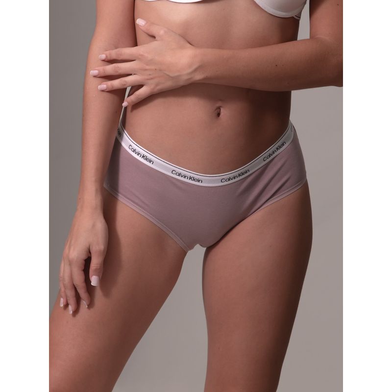 CALVIN KLEIN - Pantie Tipo Hipster En Algodón - Modern Logo Calvin Klein