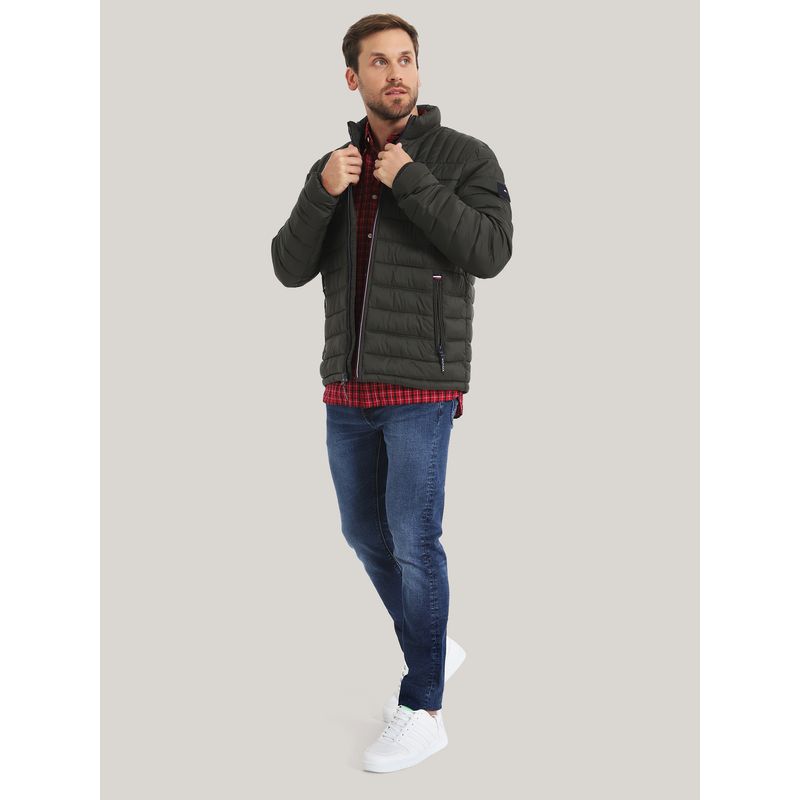 TOMMY HILFIGER - Chaqueta verde acolchada Tommy Hilfiger