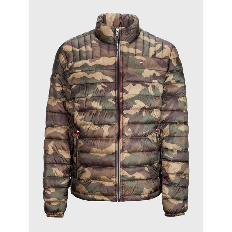 TOMMY HILFIGER - Chaqueta verde acolchada Tommy Hilfiger