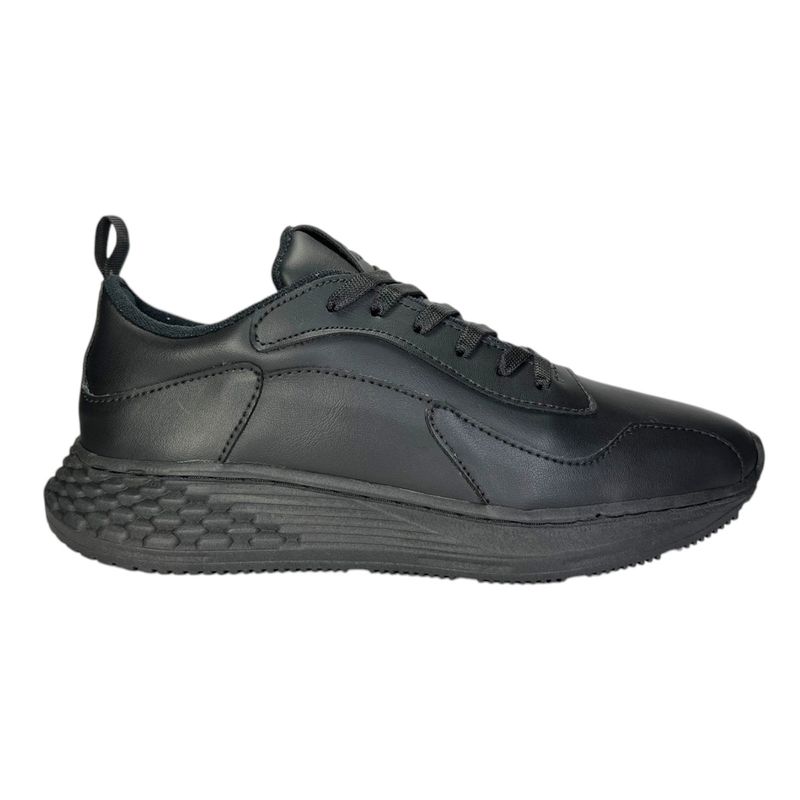 CALZADO BONT - Tenis Colegial Cosido Negro Para Niño Y Niña Bont C06