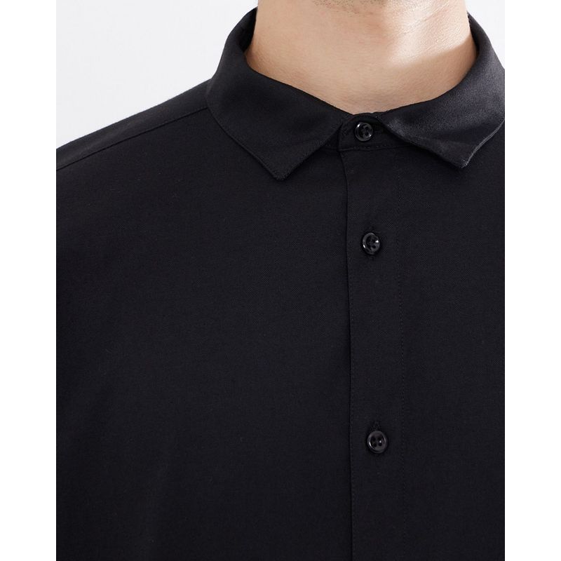 SEVEN SEVEN - Camisa Para Hombre Manga Larga  Color Negro Marca Seven Seven #45012063