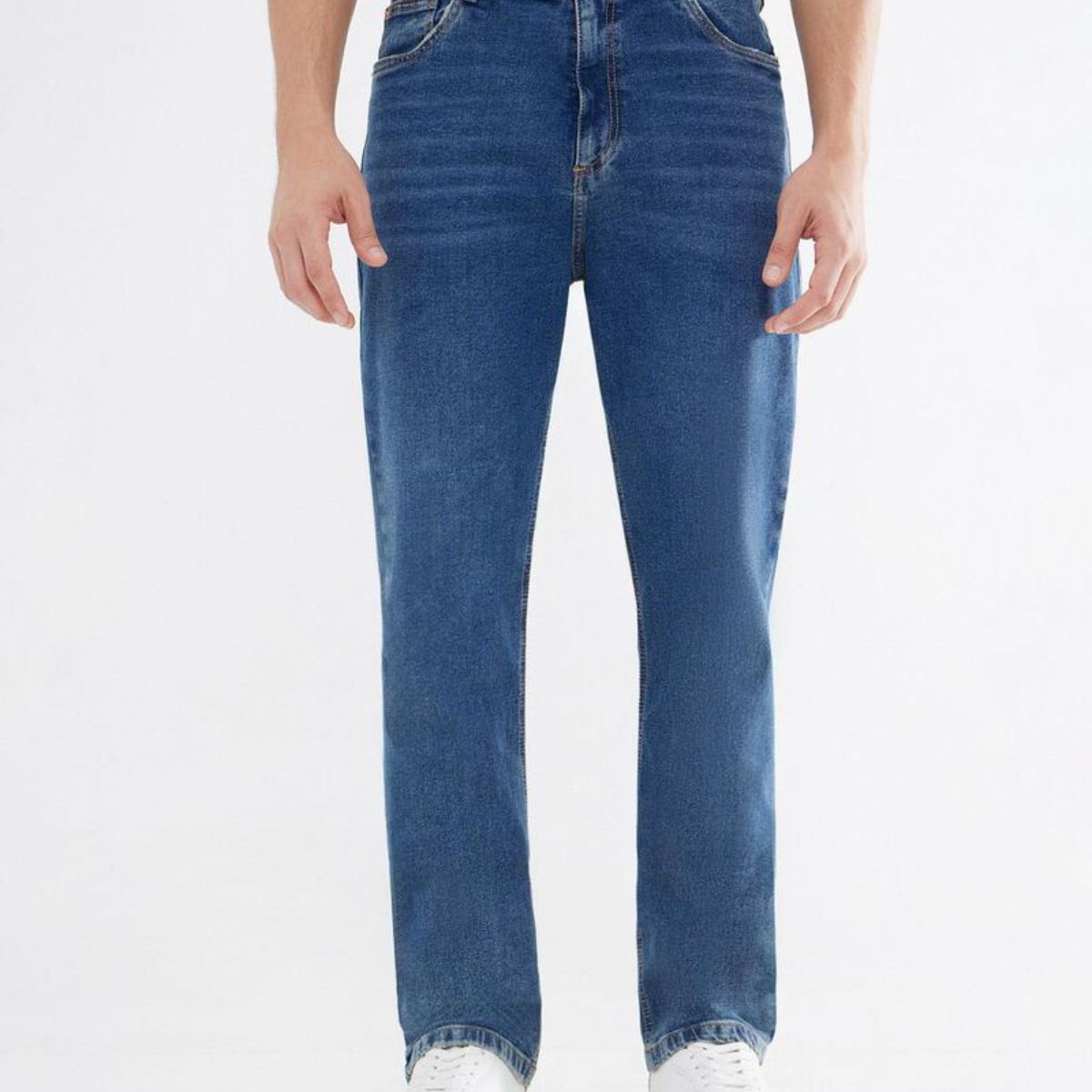 SEVEN SEVEN - Jean Para Hombre Straight Color Azul Medio Marca Seven Seven #45160551