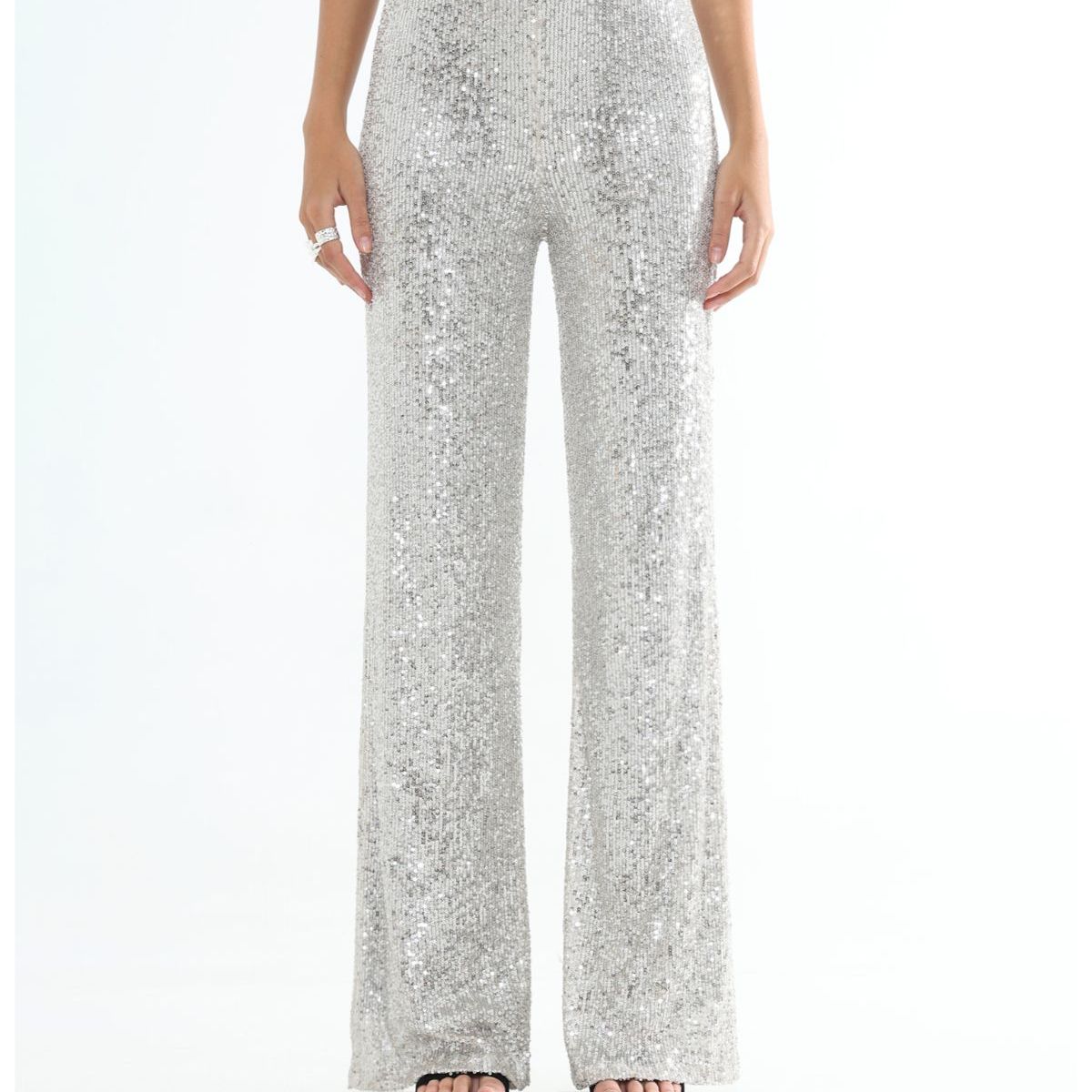 SEVEN SEVEN - Pantalon Para Mujer  Color Plata Marca Seven Seven #28071815