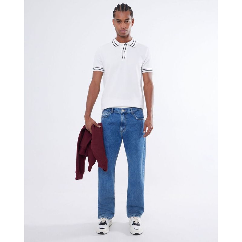 SEVEN SEVEN - Jean Para Hombre Regular Color Azul Medio Marca Seven Seven #45160535