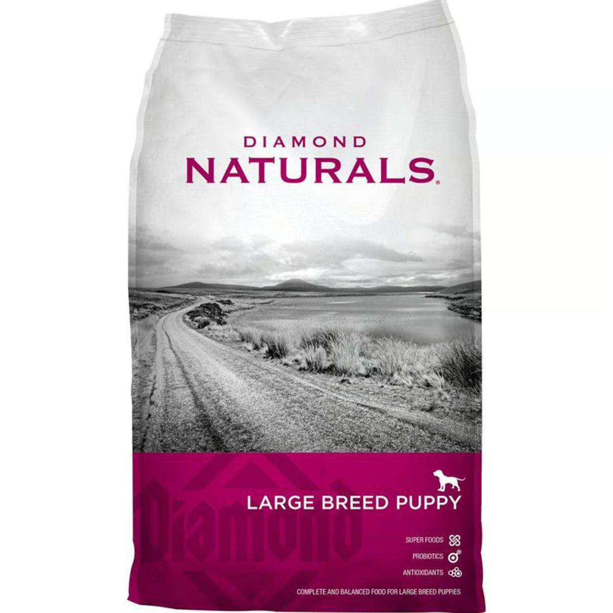 DIAMOND NATURALS - Diamond Puppy Large Breed - Cordero para Cachorros 40lb