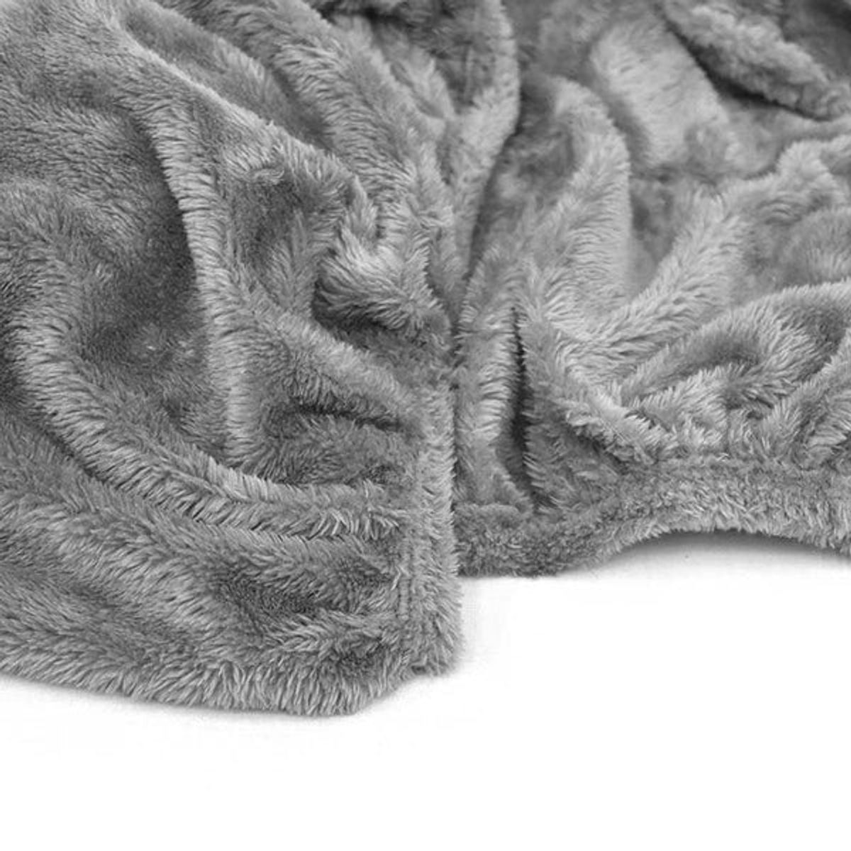 VIANNEY - Sábanas Siberia Alpes Gris King Size Vianney