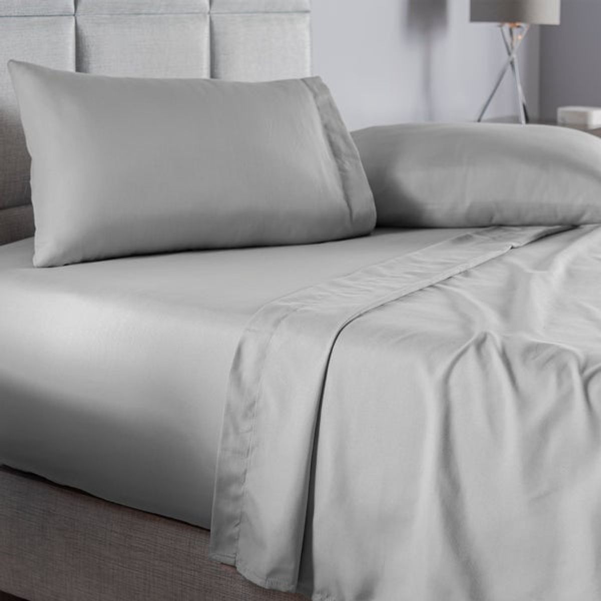 VIANNEY - Sábanas Viasoft Gris Sencillo Vianney