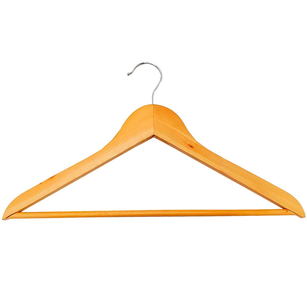 GENERICO - Combo Gancho De Madera Para Ropa X 12 Und