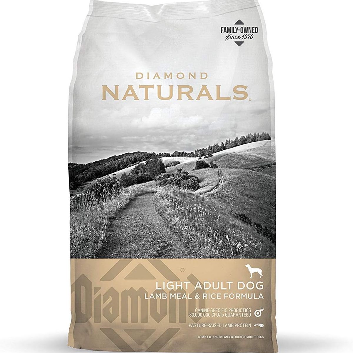DIAMOND NATURALS - Diamond Lite Dogs Light Obesity Lamb Rice 30lb