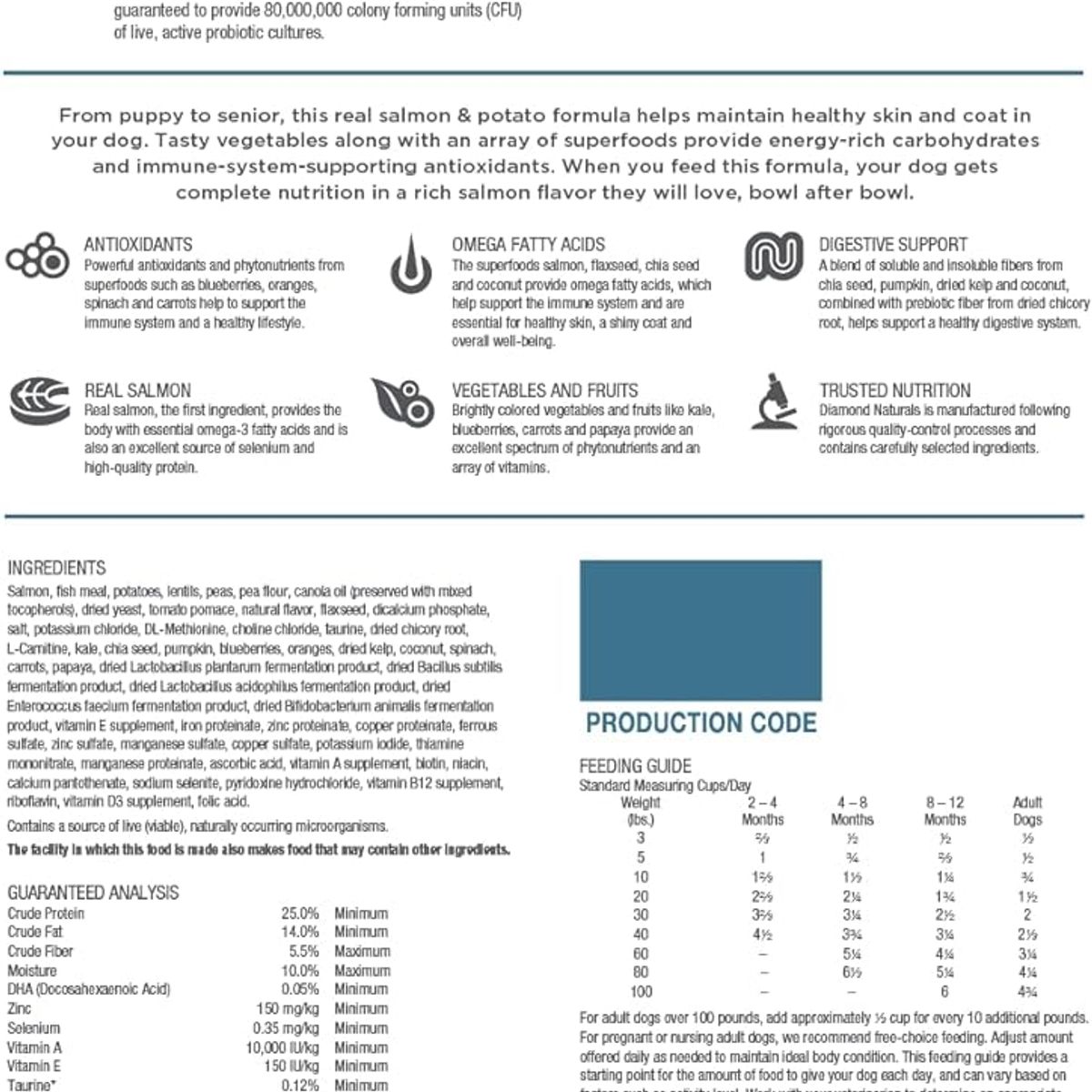DIAMOND NATURALS - Diamond Naturals - Skin & Coat salmón -15lbs