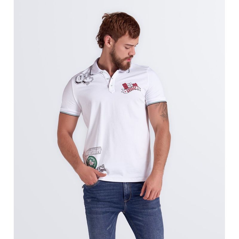 GROGGY - Darnell Polo Slim Masculino Groggy