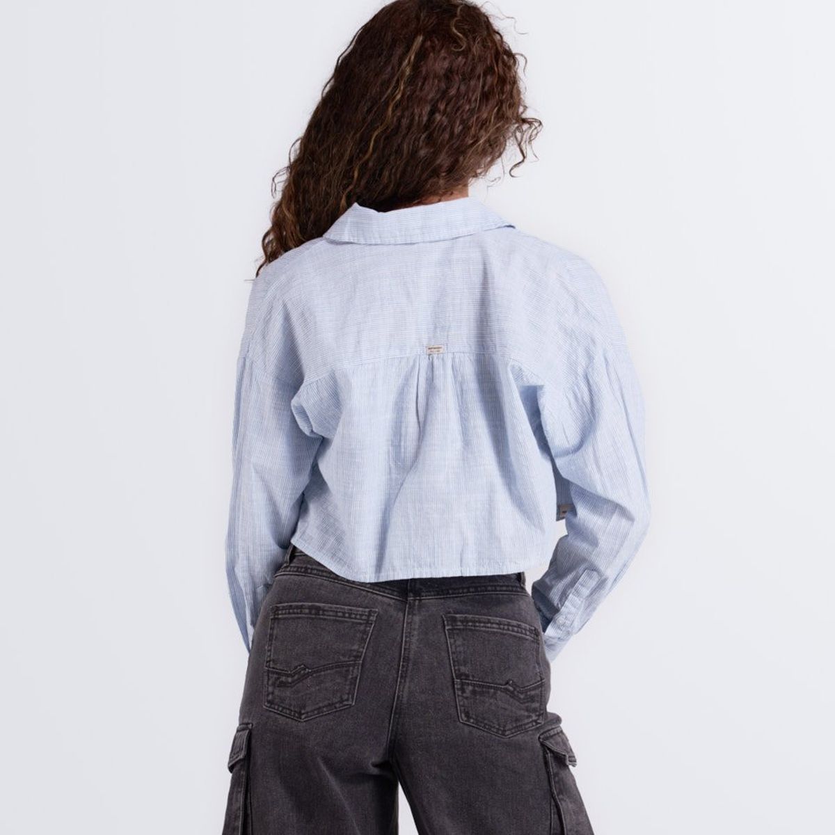 UNSER - Camisa Rossy  Manga Larga Corta Con Bolsillo Unser