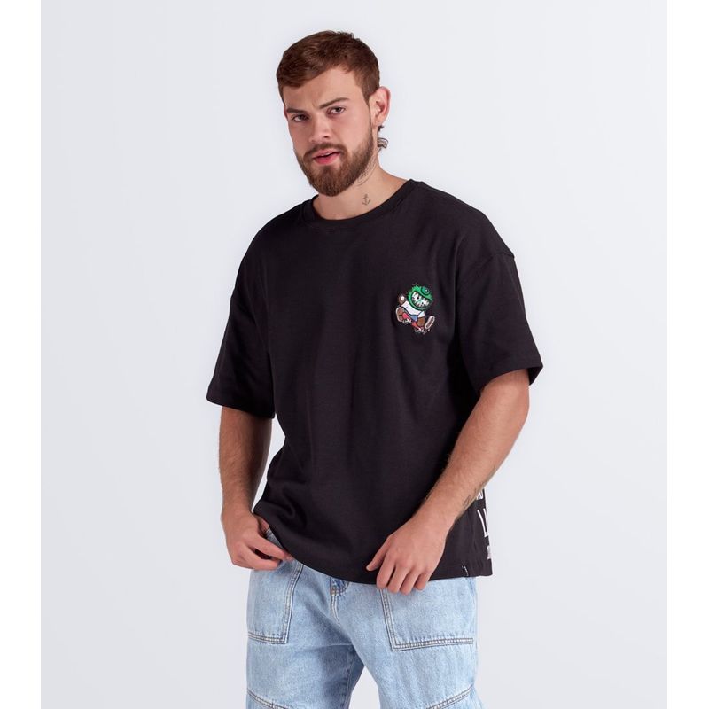 TYPER - Camiseta Oversize Estampada Typer