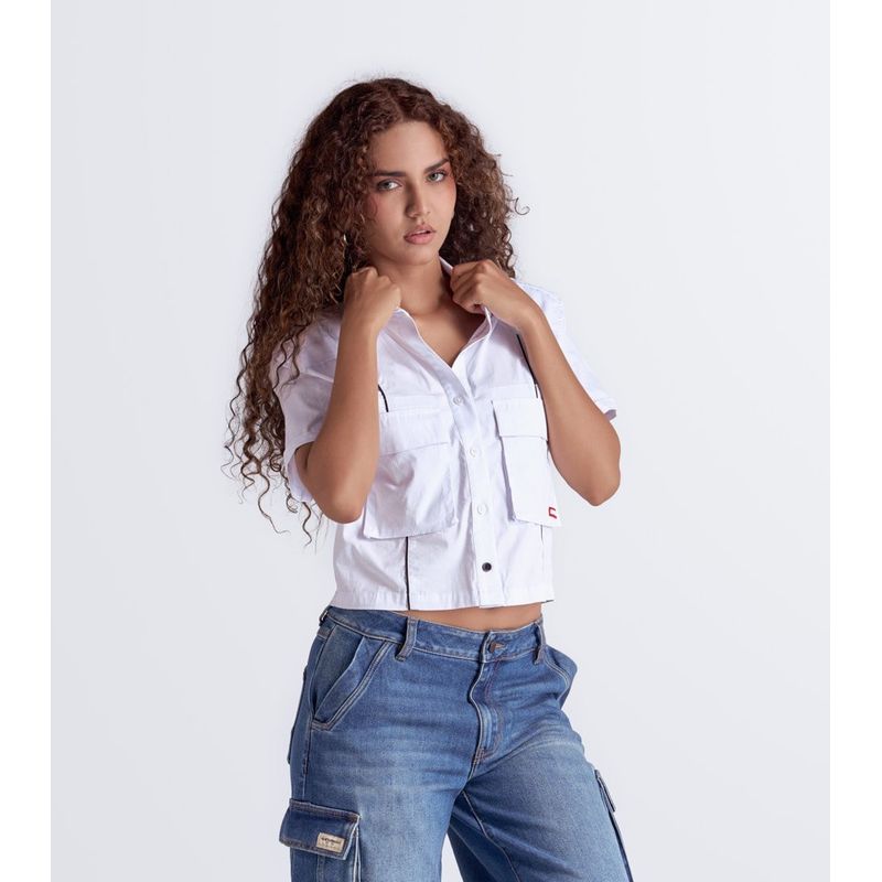 GROGGY - Blusa Crop Femenina Groggy