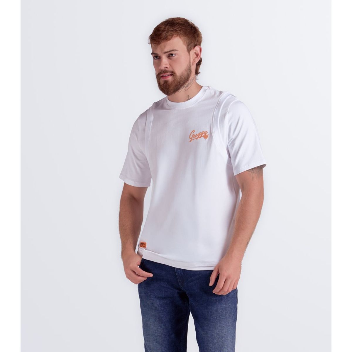 GROGGY - Asher T-Shirt Regular Masculino Groggy