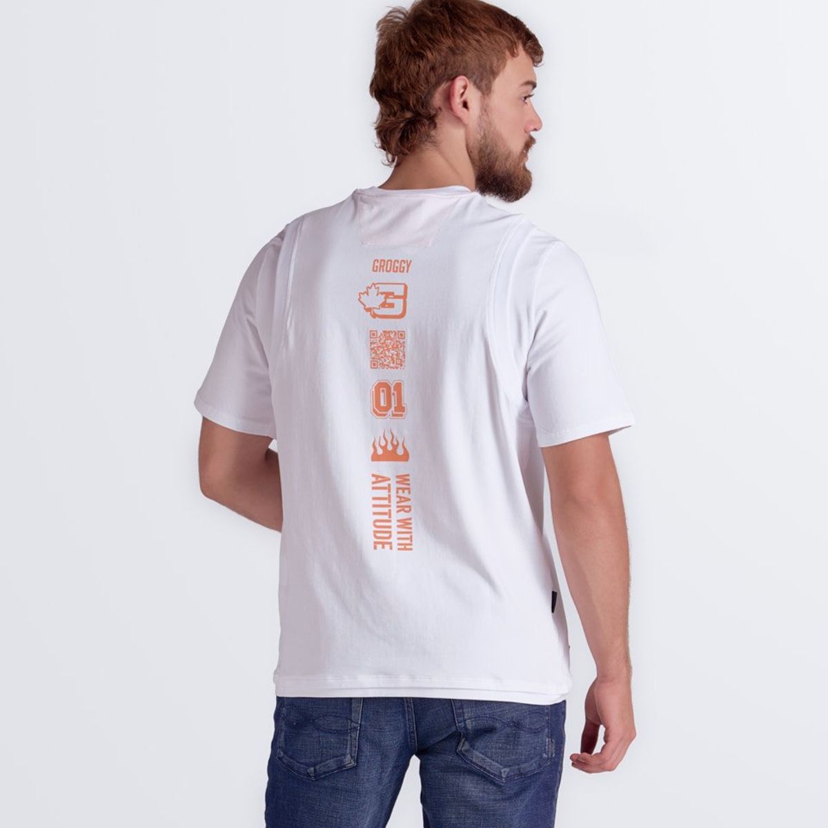 GROGGY - Asher T-Shirt Regular Masculino Groggy