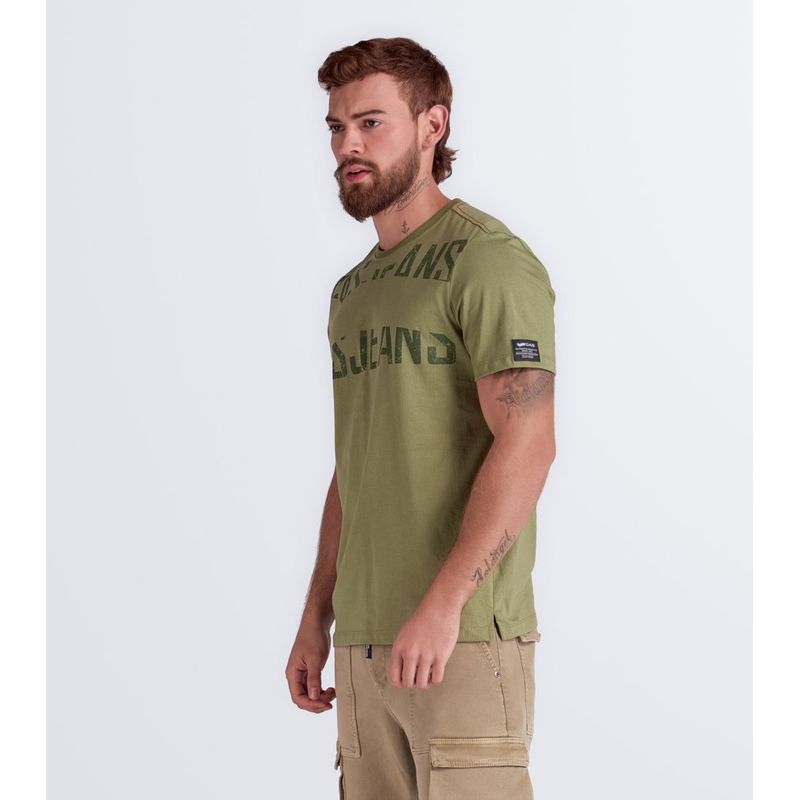 GAS EVOLUTION JEANS - Camiseta Estampada Regular Masculina Gas