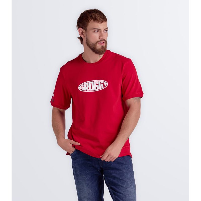 GROGGY - Camiseta Regular Masculina Groggy